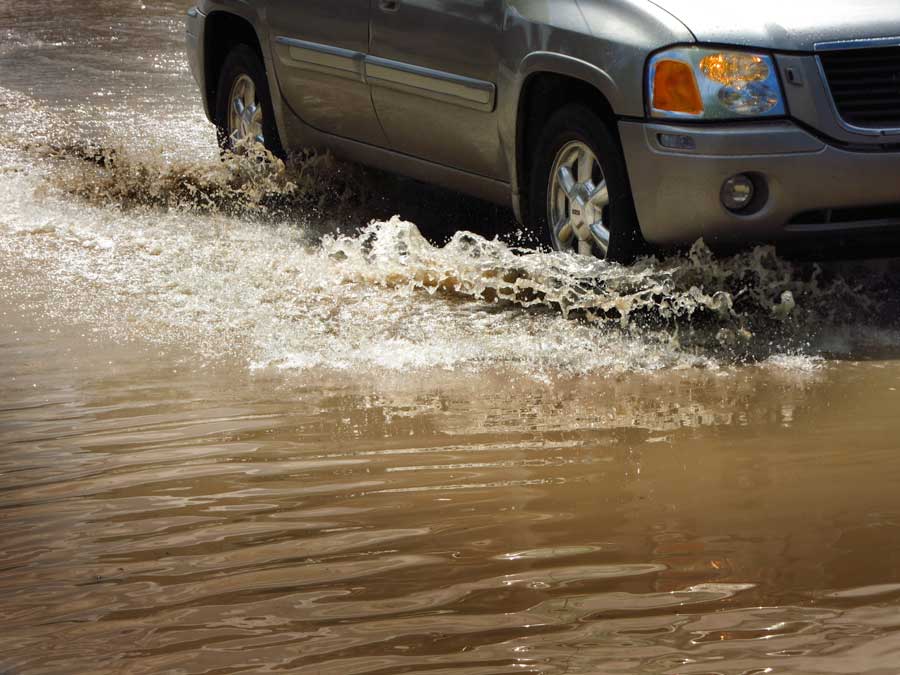 The Dangers of Driving Through Flood Water